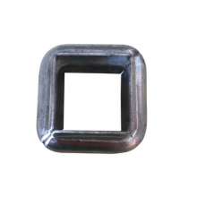 20 square pipe joint square hole insertion fittings fence guardrail decorative perforated pieces 20 pipe special factory direct sales