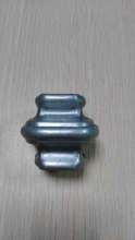 Iron accessories 20 square mouth connector hollow perforated plug-in decorative connector guardrail fence accessories