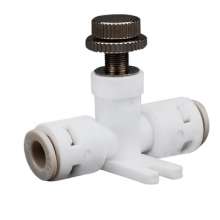 Factory direct sales 2 minute needle flow control valve adjustable pressure reducing valve with base fine-tuning valve with locking function. Water purifier ball valve