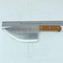 Miao Butler No. 1 Hair Knife with Wooden Handle Stainless Steel Peeling and Boning Knife Forged Multi-function Chef's Kitchen Knife