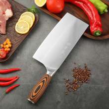 Kitchen knife super fast and sharp household knives kitchen stainless steel chef special cutting and cutting bone cutting meat slicing knife stall