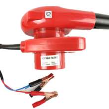 Foreign trade export 12V24V industrial hair dryer. Blower. Car battery clip blower. Agricultural powder sprayer for blowing and sucking dual purpose