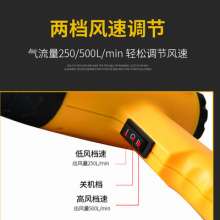 Exported power tools 2000W thermostat industrial heat gun, hot air blower. Hand-held high temperature baking gun, car film heat shrinking blower