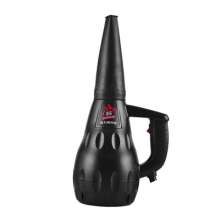 Electric high-power industrial hot air gun. Hair dryer. Small car snow blower, leaf blower, heater, heated storm blower