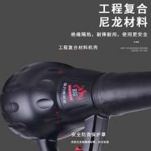 Electric high-power industrial hot air gun. Hair dryer. Small car snow blower, leaf blower, heater, heated storm blower
