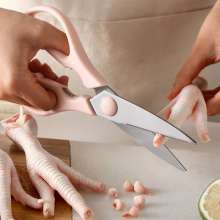 Knife set Stainless steel gift knife 5-piece set, baby food supplement, color kitchen knife, scissors, fruit knife set