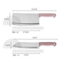 Knife set Stainless steel gift knife 5-piece set, baby food supplement, color kitchen knife, scissors, fruit knife set