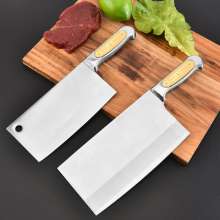 Chopping knife household kitchen kitchen knife thickening bone cutting bone cutting vegetables cutting meat Yangjiang knife chef's knife forging