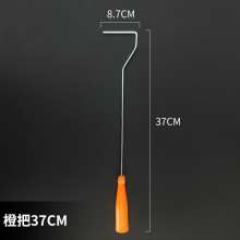Roller holder Mini non-dead-angle roller brush Cotton thread little thumb roller Thumb roller holder Polyester blended thumb roller brush