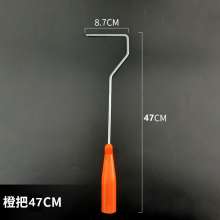 Roller holder Mini non-dead-angle roller brush Cotton thread little thumb roller Thumb roller holder Polyester blended thumb roller brush
