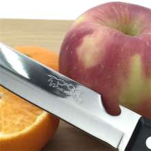 Fruit Knife Yangjiang Knife Sharp Knife Knife Yongfeng Double Goldfish Knife Plastic Handle Knife 704