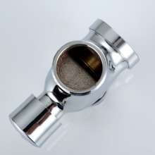 Flushing valve. Copper hand-pressing stool flushing valve. Self-closing toilet delay four-way. Flushing valve