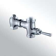 Horizontal flush valve. Toilet engineering household flush valve. Copper flush valve factory direct sales