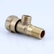 All-bronze triangle valve, water-stop type, eight-shaped all-bronze angle valve. Quick-opening and durable brass red tribute. Water inlet thickened. Tyrant golden angle valve