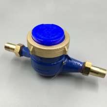 Ningbo rotor wet type. Water meter digital pointer combination 6 points household copper plating connection high sensitive wholesale for renting room. Water meter