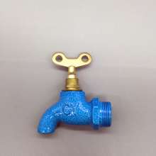 Ordinary DN15DN20 quick-open key faucet with lock. Anti-theft water outdoor outdoor paint aluminum faucet .Key faucet