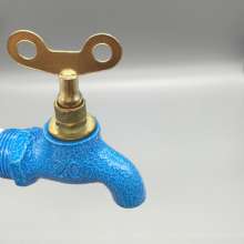 Ordinary DN15DN20 quick-open key faucet with lock. Anti-theft water outdoor outdoor paint aluminum faucet .Key faucet