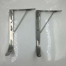 Stainless steel movable bracket. Kitchen single and double sink bracket. Wash basin tripod. Wash basin bracket. With curved bracket