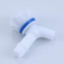 Guilin Hexin 4 points 6 points plastic faucet. Glue slow-opening cold faucet PP material. Glue faucet