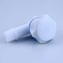 Guilin Hexin 4 points 6 points plastic faucet. Glue slow-opening cold faucet PP material. Glue faucet