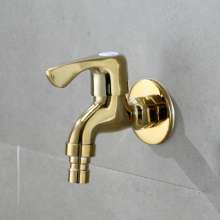 Copper faucet. Titanium copper faucet, copper valve core, gold-plated kitchen faucet, engineering household faucet. Faucet