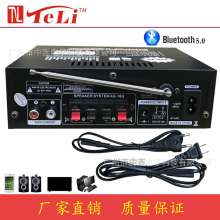 Mini Mini Power Amplifier Speaker Power Amplifier Card U Disk Bluetooth 5.0 DC 12V 220V Bluetooth Home Power Amplifier Home Power Amplifier Mini Power Amplifier Power Amplifier BT-283