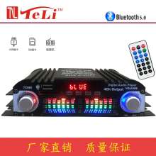 Bluetooth small power amplifier BT-998 card reader USB with FM radio U disk card reader 12V4 channel car amplifier power amplifier