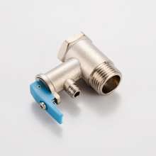 Electric water heater pressure reducing valve DN15. Copper 0.75mpa safety valve pressure relief valve. Household 4 points. Safety valve