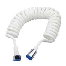 Telescopic anti-twist shower hose. Telephone line shower hose 4 points water inlet pipe 3 meters. Shower hose