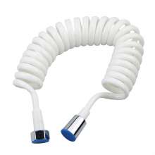 Telescopic anti-twist shower hose. Telephone line shower hose 4 points water inlet pipe 3 meters. Shower hose