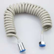 Telescopic anti-twist shower hose. Telephone line shower hose 4 points water inlet pipe 3 meters. Shower hose