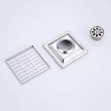 Room bathroom 304 stainless steel floor drain. Stainless steel mesh self-sealing floor drain for household use