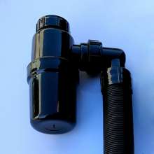 Wash basin drain pipe. Counter basin basin bathroom cabinet black deodorant drain pipe. Drain outlet
