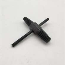 4 points/6 points universal double-head broken pipe extractor, faucet broken screw extractor, anti-thread tool, single set of 4 points, 6-point pipe extractor, broken pipe extractor, coarse thread bro