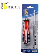 Borui card flag handle telescopic dual-use screwdriver BR-2803 telescopic dual-use 4-6 inch telescopic dual-use screwdriver, screwdriver, screwdriver, screwdriver, screwdriver