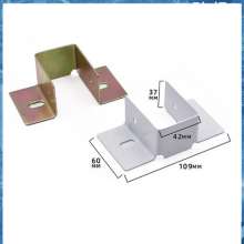 Thicken bed hinges, modern minimalist bed hooks, U-shaped wooden square brackets, furniture hardware accessories