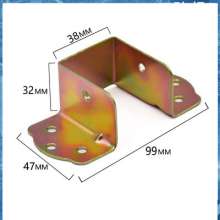 Source of origin Wooden square brackets are fixed at right angles, reaming machine hardware fittings, connecting pieces, wooden square brackets