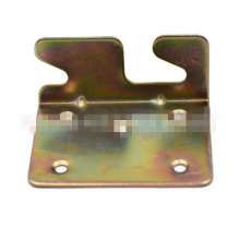 Factory corner code wooden square bracket bed hinge, right angle fixed furniture, modern simple thickened bed insert hardware accessories
