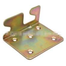 Factory corner code wooden square bracket bed hinge, right angle fixed furniture, modern simple thickened bed insert hardware accessories