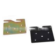 Factory bed corner code, furniture hardware accessories, right-angle fixed invisible bed hanger, color-plated zinc bed plug connector