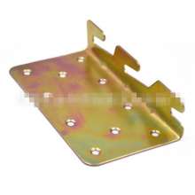 Bed hinge angle code modern simple invisible bed hanging connector furniture hardware color-plated zinc bed angle iron factory direct supply