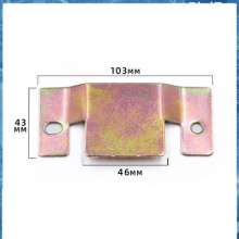 Thickened sofa inserts Color-plated galvanized mountain-shaped sofa inserts buckles for bed hinges and hanging fasteners for beds Source of origin