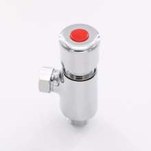 Copper urinal flush valve. Toilet extended urinal flush valve. Hand-press delay valve. Urinal valve