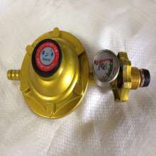 Liquefied gas pressure regulating valve pressure reducing valve. Household gas valve with meter explosion-proof gas tank. Gas meter