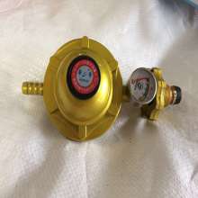 Liquefied gas pressure regulating valve pressure reducing valve. Household gas valve with meter explosion-proof gas tank. Gas meter