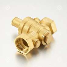 Bridge shield DN15-50 multi-function brass pressure reducing valve. 4 points 6 points 1 inch high pressure filter adjustable pressure tap water valve. Pressure reducing valve