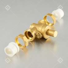 Bridge shield valve PPR pressure reducing valve .DN20 engineering leak-proof pressure reducing valve .Brass body double union hot melt pressure reducing valve