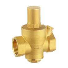 Bridge shield valve brass forging straight-through thickening pressure reducing valve .Water heater adjustable pressure reducing valve .Stabilizing valve tap water pressure regulating valve