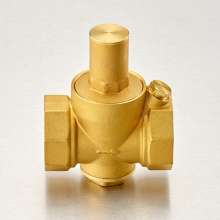 Bridge shield valve brass forging straight-through thickening pressure reducing valve .Water heater adjustable pressure reducing valve .Stabilizing valve tap water pressure regulating valve