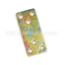 Color-plated galvanized connecting piece Fastener straight piece thickening in-line strip holder Fastener laminate holder